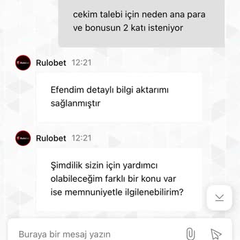 Rulobet Çekim İşlemlerinde Yaşanan Sorunlar Ve Destek Ekibi İlgisizliği