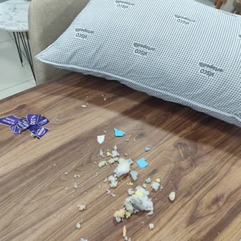 Visco Yastıkların İçinden Çöp Çıktı