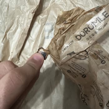 Trendyol Yemek Dürümden Çıkan Tehlike Ve İlgisiz Hizmet