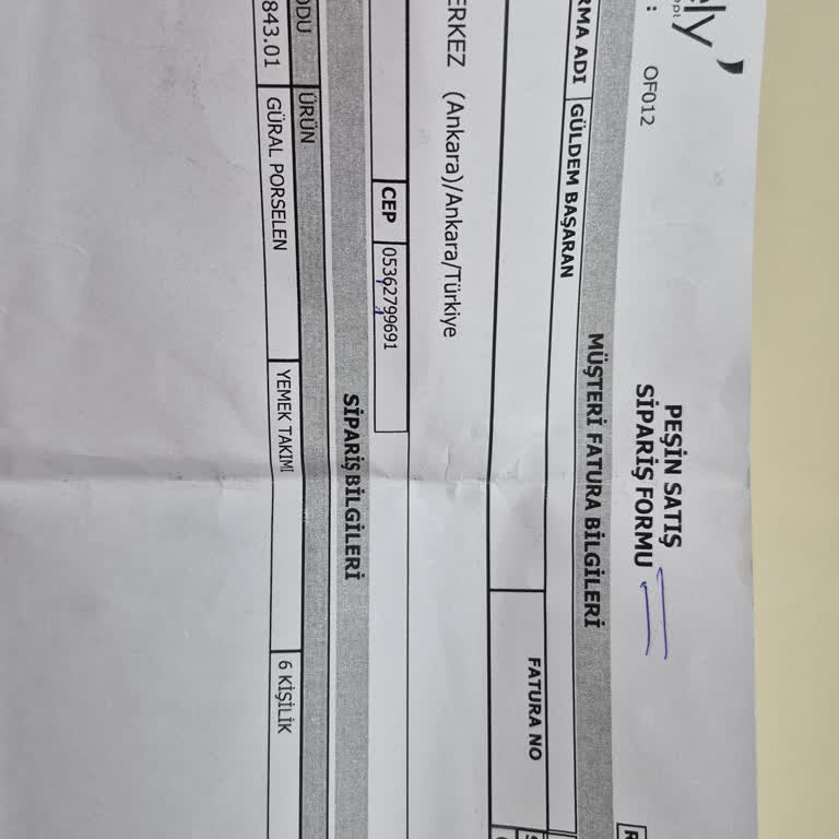 Teslim Alınmayan Ürün İçin İade Çilesi