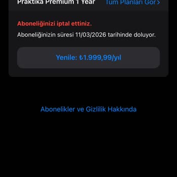 Praktika.ai Uygulaması Şikayeti