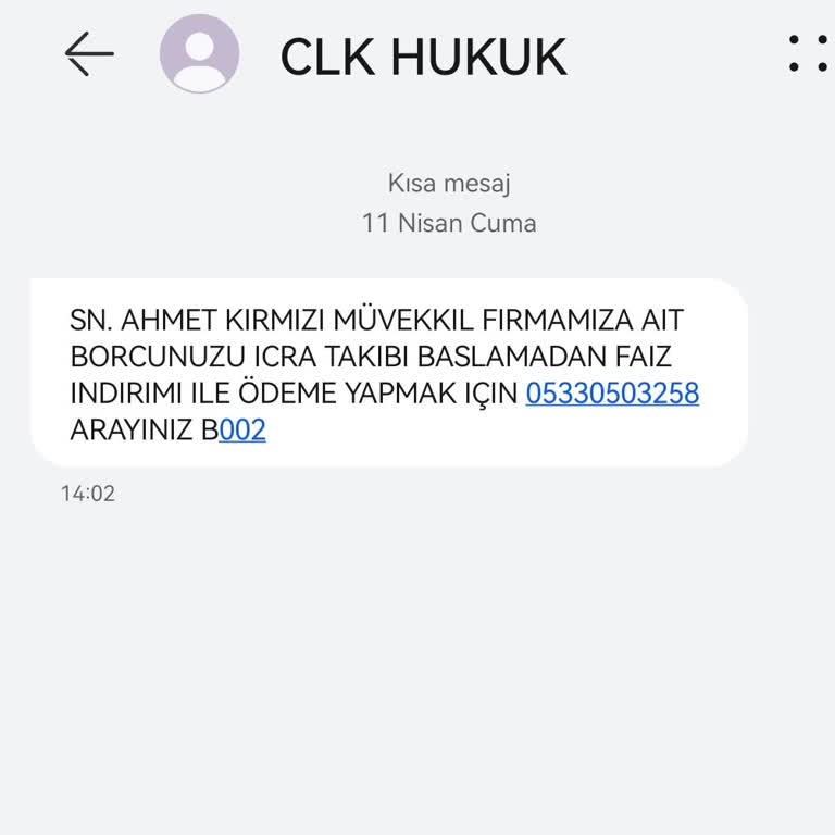 Yanıltıcı Borç Mesajlarıyla Karşı Karşıya