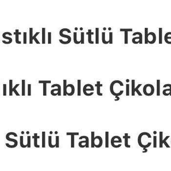 Çikolata Siparişinde Tahta Parçası Şoku