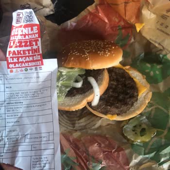 Burger King Siparişinde Sürekli Hatalar