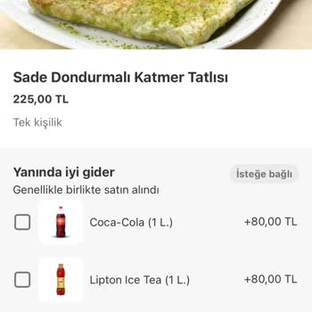 Yanık Ve Erimiş Tatlı Hayal Kırıklığı