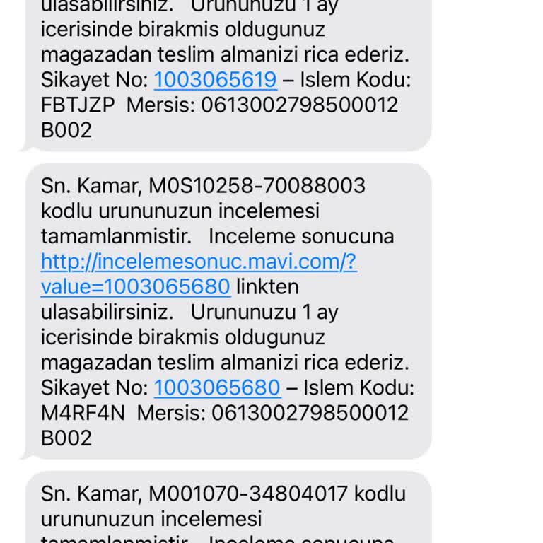 Mavi Mağazası Ürünlerinde Renk Solması Sorunu