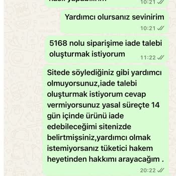 Wiexco'dan İade Talebime Yanıt Yok!