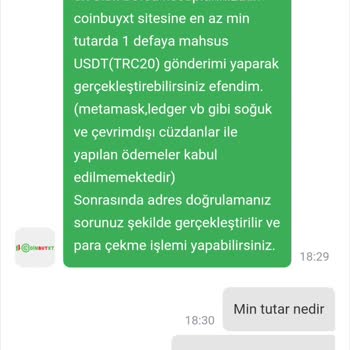 Coinbuyxt Borsasında Çekim Talebi Sorunu