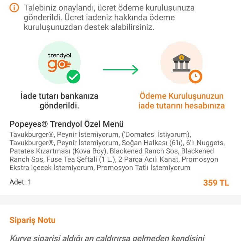 Teslim Edilmeyen Sipariş Ve Sistematik Sorunlar