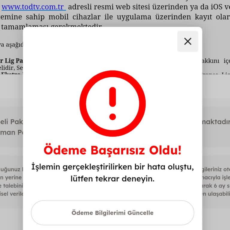 Ödeme Sorunları Ve Ulaşılamayan Müşteri Hizmetleri