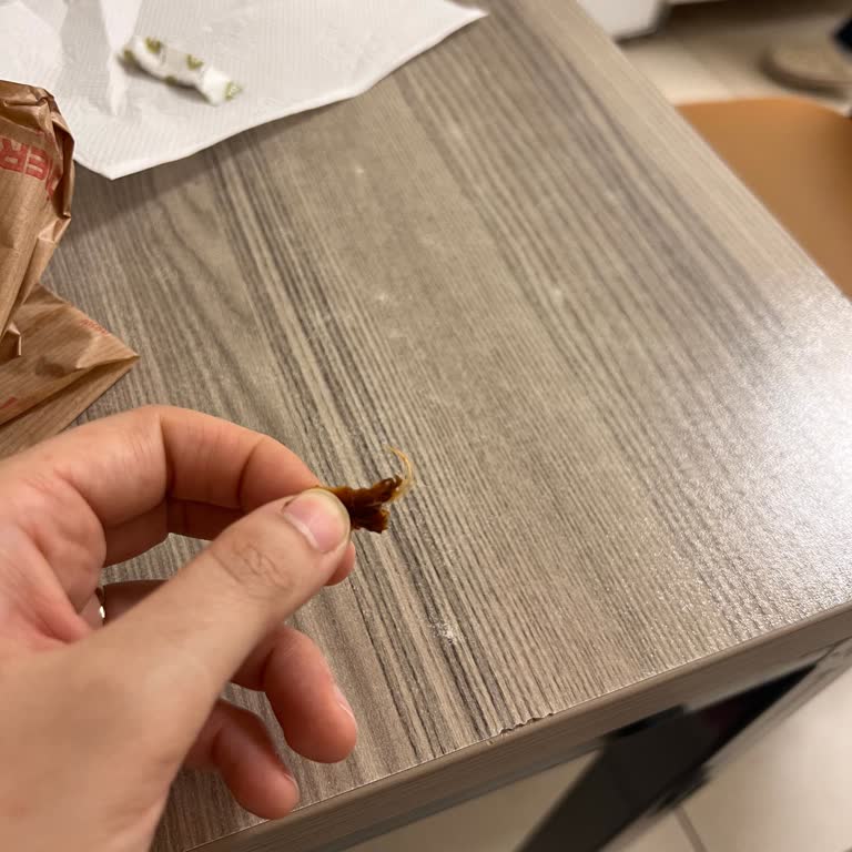 Kral Döner Giresun Tavuk Dürümden Çıkan Yabancı Madde