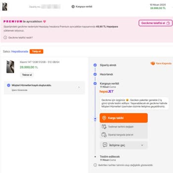 Hepsiburada'da Teslimat Krizi ve Yalan Vaatler