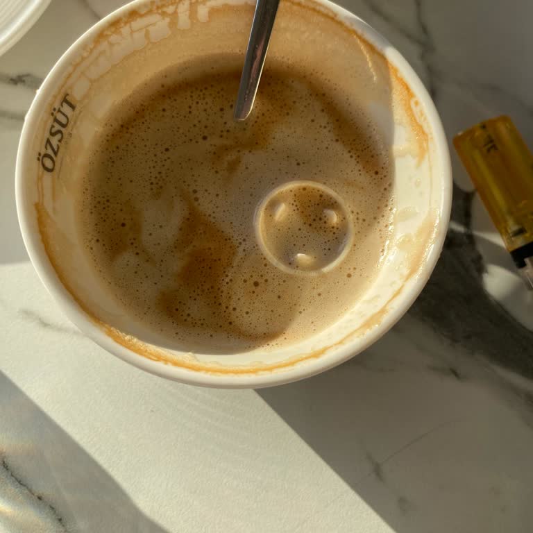 Kahve Ve Tatlı Siparişinde Hijyen Sorunu