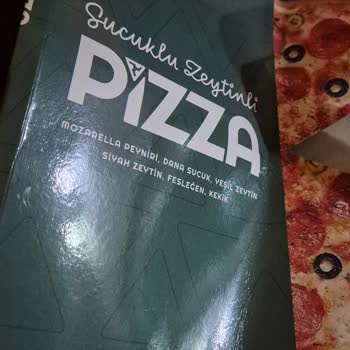 Harras Zeytinli Pizza İle Gelen Diş Kırılması Sorunu