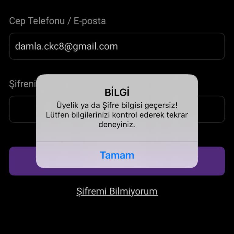 Üyelik Ödemesi Yapılmış Ama Hizmet Alınamıyor