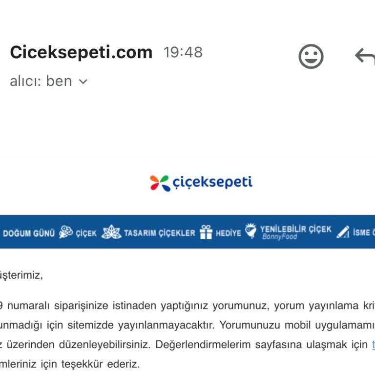 Çiçek Sepeti Ürün Değerlendirmelerinde Tarafsızlık Sorunu