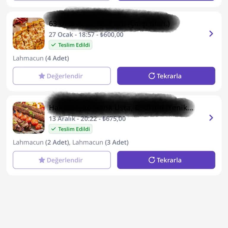 Getir Yemek Uygulamasında İptal Edilen Sipariş Ve Promosyon Sorunu