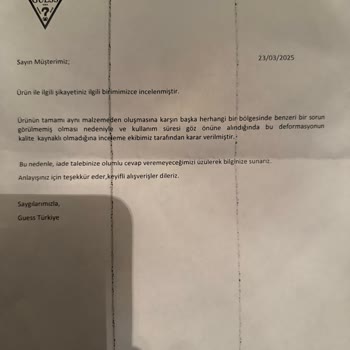 Guess Mont Dikiş Problemi Ve Boyner'in Yetersiz Çözümü