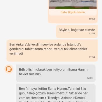 Lenovo Tablet İade Sürecinde Yaşanan Sorunlar