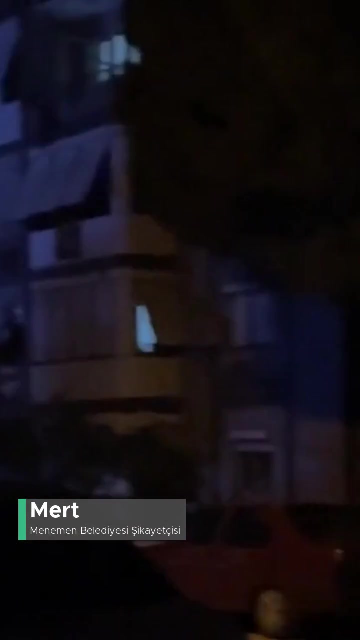 Menemen Belediyesi Mermerli Mahallesi Işık Problemi videonun kapak resmi
