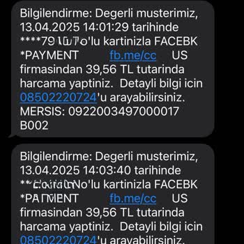 Facebook Üzerinden İzinsiz Para Çekimi