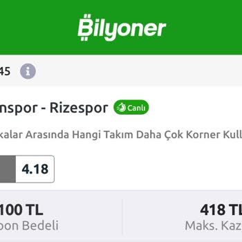 Bilyoner'de Kazanılan Bahis Kuponunun Haksız İptali