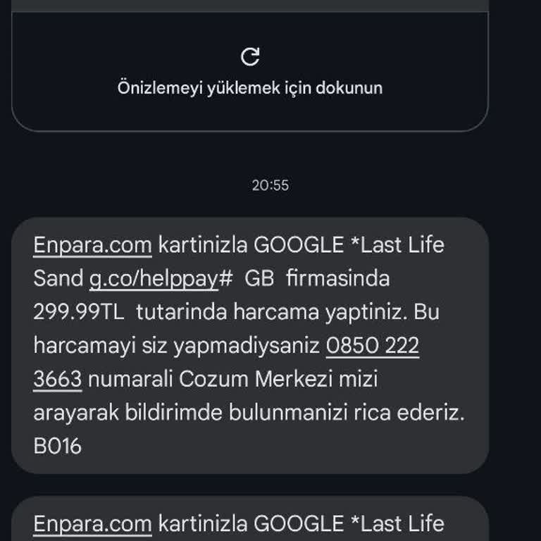 Yetkisiz Para Çekimi Ve Acil Müdahale Talebi