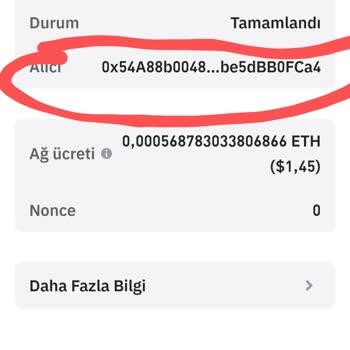 NKolay Uygulamasından transferini Yaptığım Trustwallet'da Kaybolan Param İçin Aktifbank Destek Vermedi