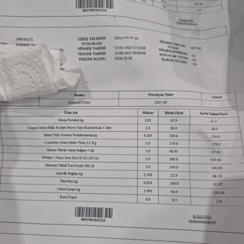 Hijyen Sorunlu Balık Teslimatı