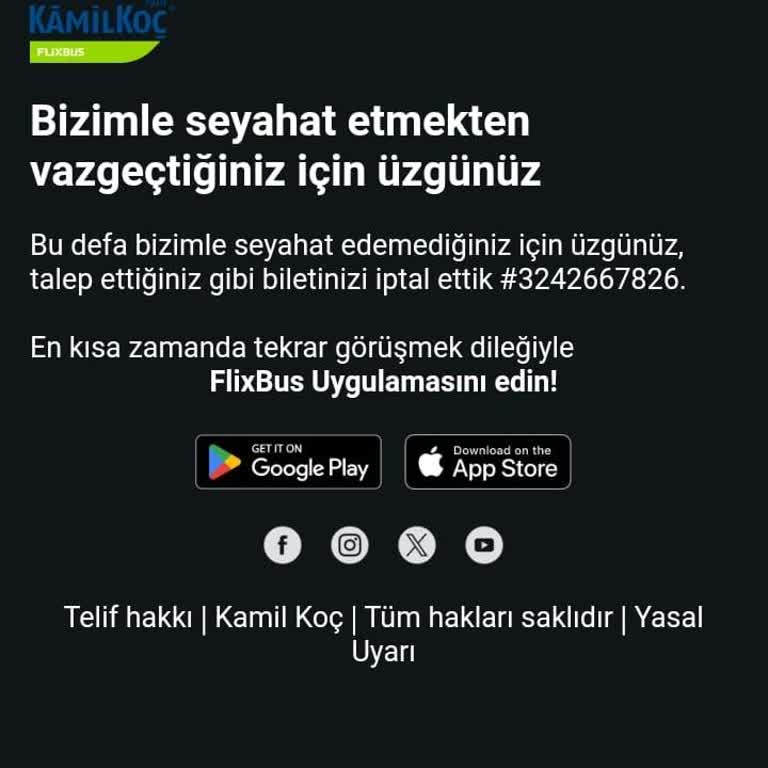 Kamil Koç'tan İade Beklerken Mağduriyet Yaşıyoruz!