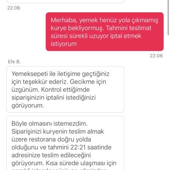 Yemeksepeti'nde Zamanında Teslimat Ve İade Sorunu: Müşteri Hizmetleri Hayal Kırıklığı