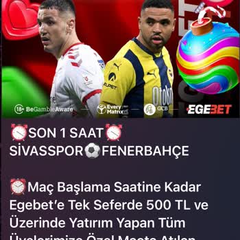 Egebet Promosyon Sözü Tutulmayan Güvenilmez Site