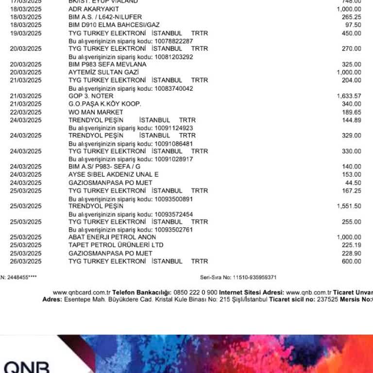 Bilinmeyen Şirketten İzinsiz Para Çekimi