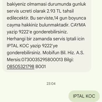 İzinsiz Abonelik ve Güvenlik Endişeleri