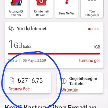 Vodafone Faturama İzinsiz Yükleme Şoku