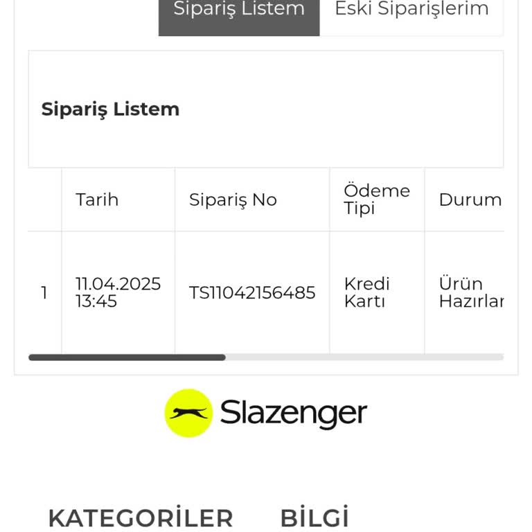 Slazenger Ayakkabılarım Neden Hala Hazırlanıyor?