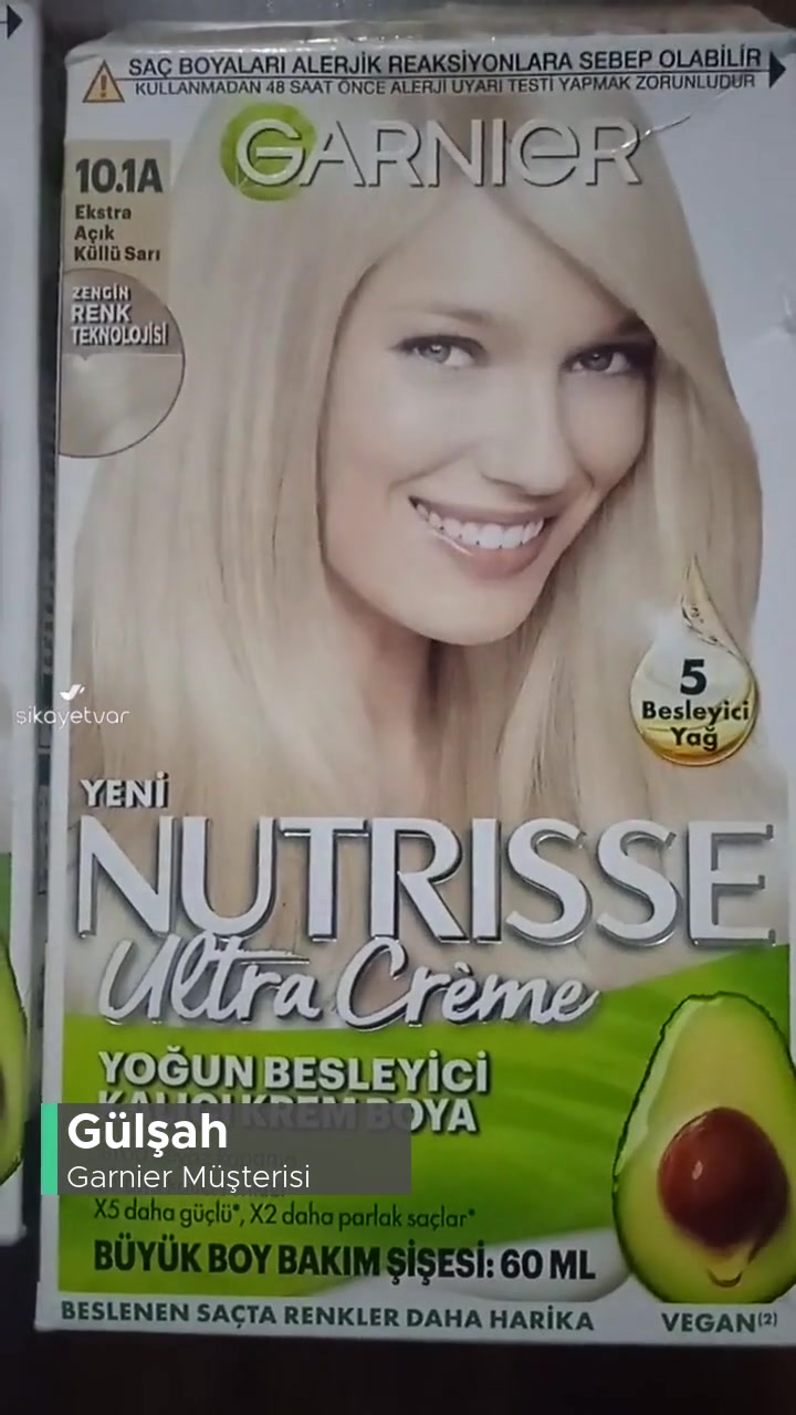 Garnier 10.1A Saç Boyasının Sonucu! videonun kapak resmi