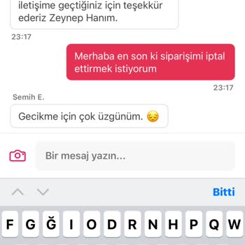 Geciken Siparişe Para İadesi Yapılmıyor