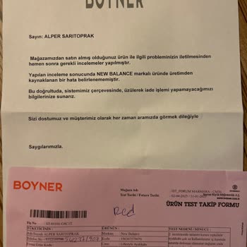 New Balance Ayakkabıda Erken Yıpranma Ve İade Sorunu