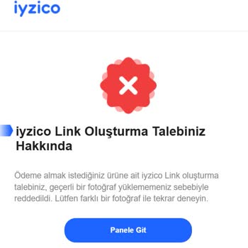 Ödeme Linki Oluşturma Hatası
