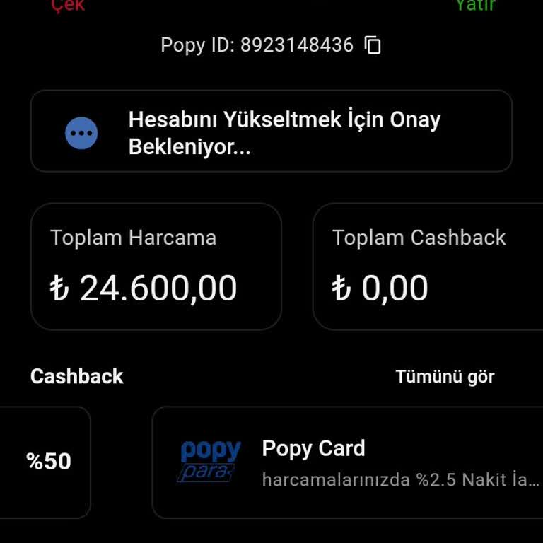 Popypara'da Onay Bekleyen Hesap Ve Mağduriyet