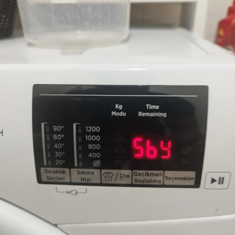 Hoover Çamaşır Ve Kurutma Makinesi Hata Kodu Sorunu