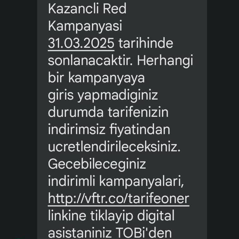 Vodafone'un Yanlış Bilgilendirme Ve Fatura Şoku