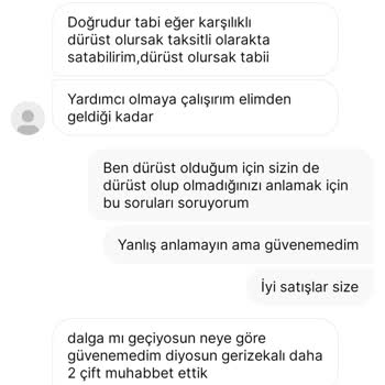 Satıcıdan Gelen Küfürler Ve Güven Sorunu