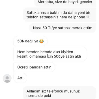 Satıcıdan Gelen Küfürler Ve Güven Sorunu