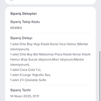 Sürekli Yanlış Sipariş Ve Dikkatsiz Hizmet