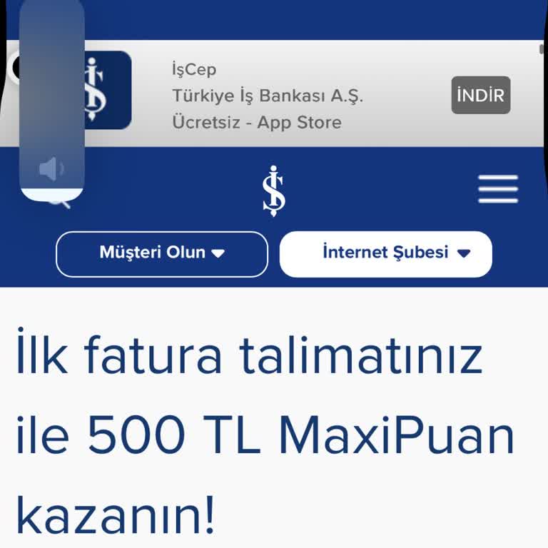 İş Bankası Mobil Uygulama Kampanya Sorunu