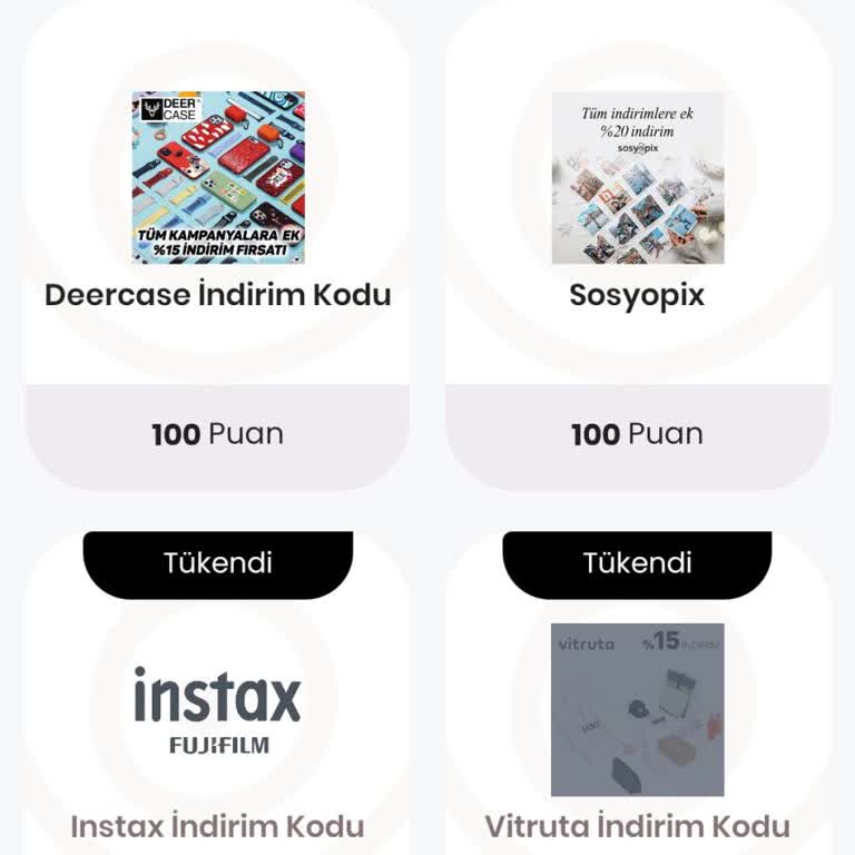 Nutella Uygulamasında Güncellenmeyen Hediyeler