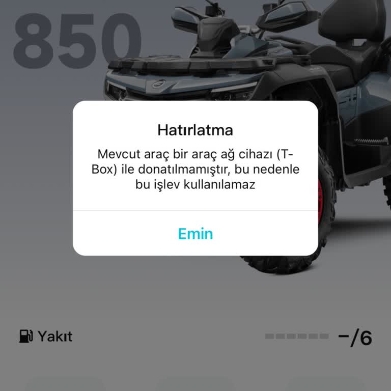 Sıfır ATV'de Eksik Parça Şoku: T-Box Sorunu