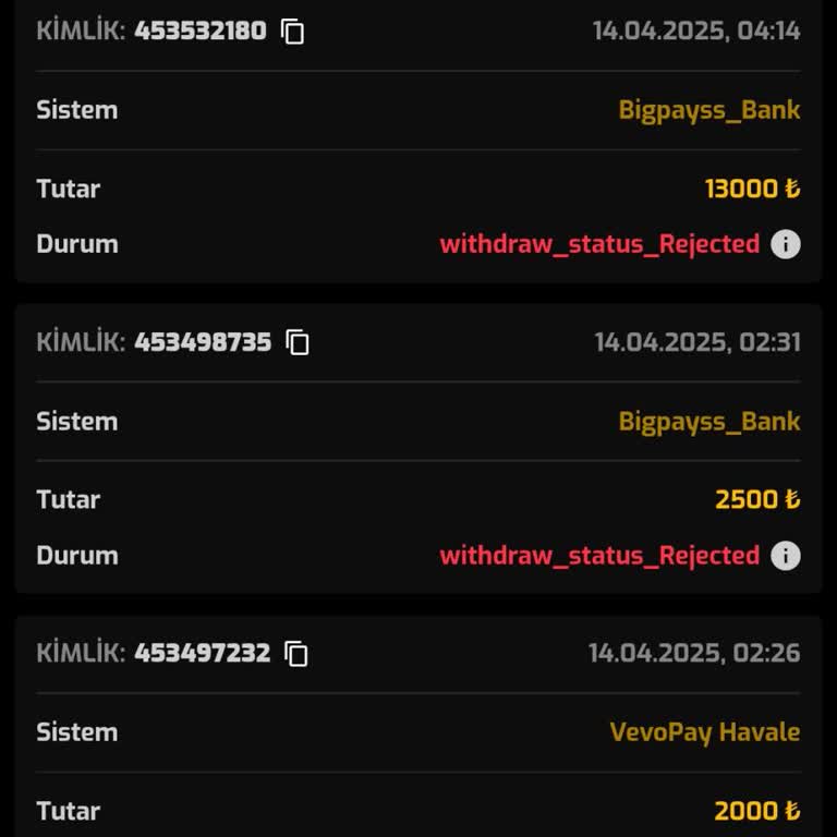 Haksız Kurallar Ve İptal Edilen Çekim